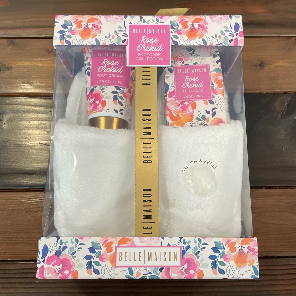 New Rose Orchid Footcare Set